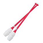 Chacott 050 White x Red Rubber Clubs (410 mm) (Linkable ends) 301505-0003-88