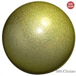 *Chacott 560 Citrine Jewelry Ball (18.5 cm) 301503-0013-98