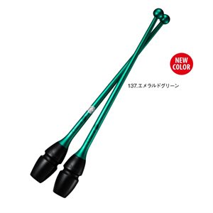 Chacott 137 Emerald Green Hi-grip Rubber Clubs (455 mm) (Linkable ends) 301505-0005-98