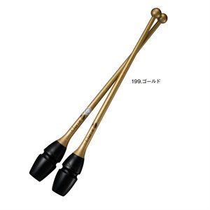 Chacott 199 Gold Hi-grip Rubber Clubs (455 mm) (Linkable ends) 301505-0005-98