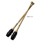 Chacott 199 Gold Hi-grip Rubber Clubs (410 mm) (Linkable ends) 301505-0005-98