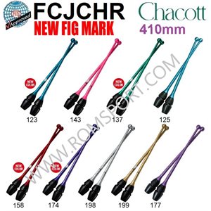 Chacott Hi-grip Rubber Clubs (410 mm) (Linkable ends) 301505-0005-98