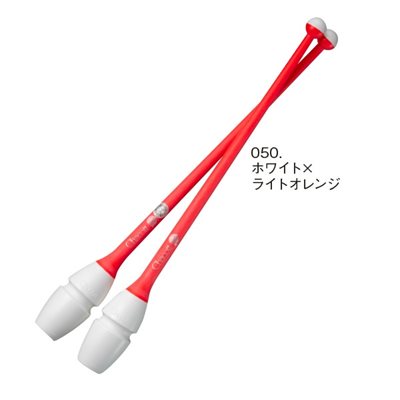 Chacott 050 White x Red Rubber Clubs (410 mm) (Linkable ends) 301505-0003-98