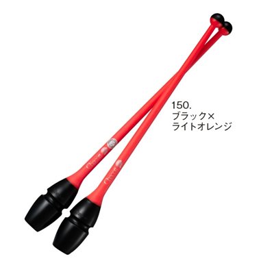 Chacott 150 Black x Red Rubber Clubs (410 mm) (Linkable ends) 301505-0003-98