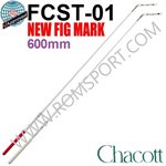 Chacott Bâton avec Poignée de Caouthouc (Standard) (600 mm) 301501-0001-98