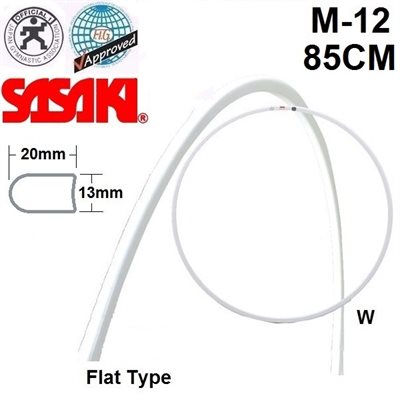 Sasaki 85 cm Flat Type (D shaped) Hoop M-12