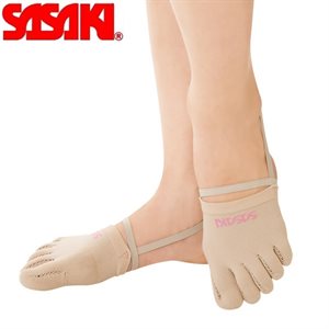 Sasaki Cinco dedos Zapatillas de Media Punta Tejida # 153-F5