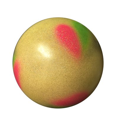 Sasaki White-Green Stardust Tri-color Ball (18.5 cm) M-206