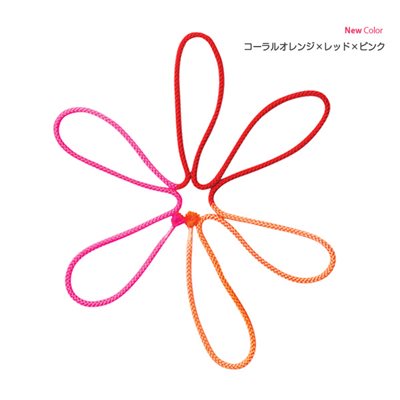 Sasaki Coral Orange x Red x Pink (COOxRxP) Tri-color Rope (3 m) M-280G-F