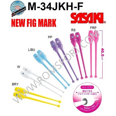 Sasaki Rubber Clubs (connectable, short size) (40.5 cm) M-34JKH-F