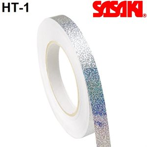 Sasaki Plateado Cinta Adhevisa Forma Holograma HT-1