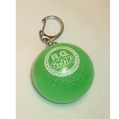 Sasaki Green (G) Mini Ball Key Chain MS-9