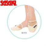 Sasaki Demi-chaussettes Intérieure S2-S(déodorant antibactérien) SS-4