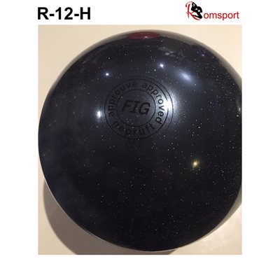 Romsports Pelota Holográfico Negro (18.5 cm) R-12-H