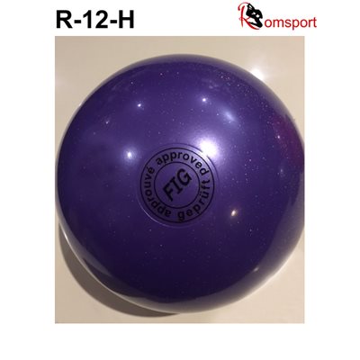 Romsports Ballon Holographique Mauve (18.5 cm) R-12-H