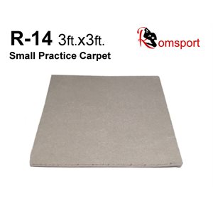 ROMSPORTS RT-14-3X3 PRACTICE CARPET WITH UNDERPADDING