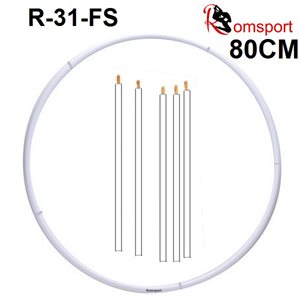 Romsports 80 cm Sectional Cerceau Flexible (Non Assemblé) R-31-FS