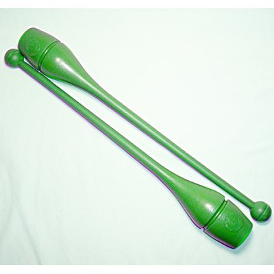 Romsports Verde oscuro Mitufa Mazas de Plastico (41 cm) R-33023