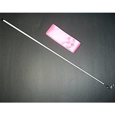 Romsports Pink Ribbon (6 m) & Stick (56 cm) Set R-42
