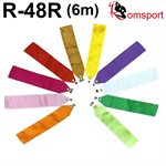 Romsports Single Color Satin Ribbon (5cm x 6m) R-48R