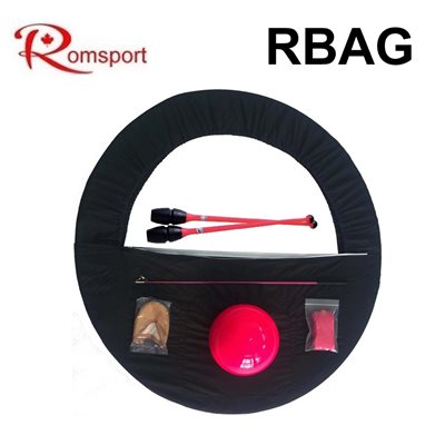 Romsports Grande (90, 95cm) Negro Gimnasia Bolsa RBAG-BK