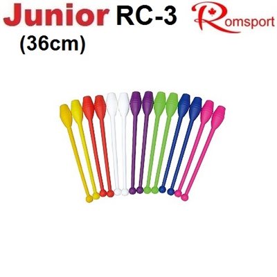Romsports Azul Mazas Júnior de Plastico (36 cm) RC-3