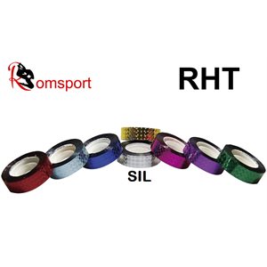 Romsports Silver Decorative Tape (1.6cm x 35m) RHT