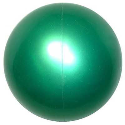 Romsports Green Metallic Junior Ball (16 cm) RJB-1-M
