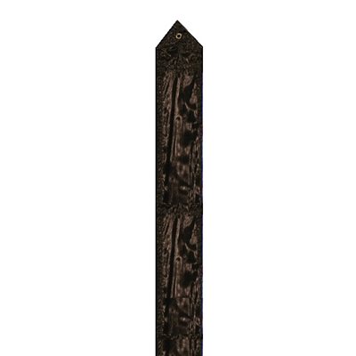 Romsports Black Metallic Farbic Ribbon (3.65 m x 9 cm) RR-120 ( 3 weeks delivery)