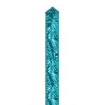 Romsports Turquoise Metallic Farbic Ribbon (3.65 m x 9 cm) RR-160 ( 3 weeks delivery)