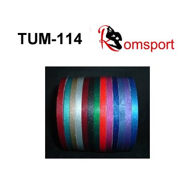 Romsports 101 Navy Blue Ultra Metallic Adhesive Tape (75' x 1 / 4") TUM-1 / 4