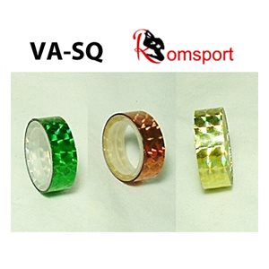 Romsports Squares Metallic Adhesive Tape (9' x 1 / 2") VA-SQ